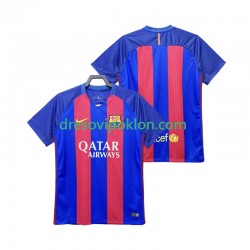 FC Barcelona 2016 2017 Retro Dres Domaći Kratkih Rukava ,Muški