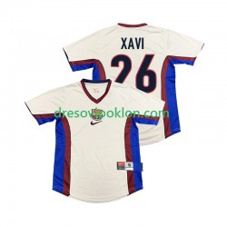 FC Barcelona XAVI 26 Retro Dres Gostujući 1998 1999 Kratkih Rukava ,Muški