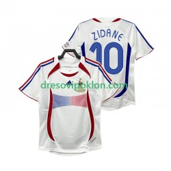 Francuska ZIDANE 10 Retro Dres Gostujući 2006 Kratkih Rukava ,Muški