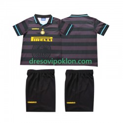 Inter Milan 1997 Retro Dres Treći 1998 Kratkih Rukava ,Dječji Komplet