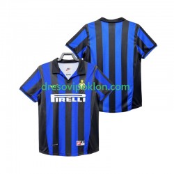 Inter Milan Retro Dres Domaći 1998 1999 Kratkih Rukava ,Muški