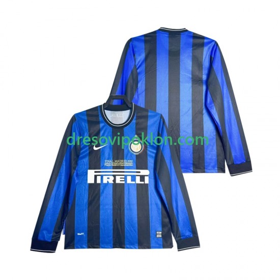Inter Milan 2009 Retro Dres Domaći 2010 Dugim Rukavima ,Muški