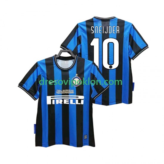Inter Milan SNEIJDER 10 2009 Retro Dres Domaći 2010 Kratkih Rukava ,Muški