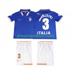 Italija MALDINI 3 1996 Retro Dres Domaći Kratkih Rukava ,Dječji Komplet