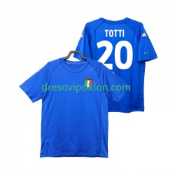 Italija Totti 20 2000 Retro Dres Domaći Kratkih Rukava ,Muški