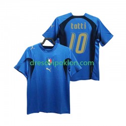 Italija Totti 20 Retro Dres Domaći 2006 Kratkih Rukava ,Muški