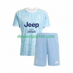 Juventus Dres Gostujući 2025-2026 Kratkih Rukava ,Dječji Komplet