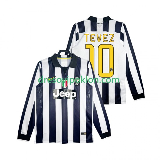 Juventus TEVEZ 10 2014 2015 Retro Dres Domaći Dugim Rukavima ,Muški