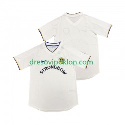 Leeds United 2000 2001 Retro Dres Domaći Kratkih Rukava ,Muški