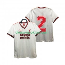 Liverpool 2 1985 1986 Retro Dres Gostujući Kratkih Rukava ,Muški