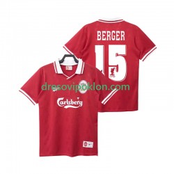 Liverpool BERGER 15 1996 Retro Dres Domaći 1998 Kratkih Rukava ,Muški