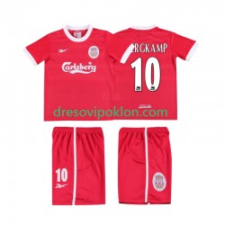 Liverpool BERGKAMP 10 LWP 1997 Retro Dres Domaći 1998 Kratkih Rukava ,Dječji Komplet