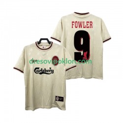 Liverpool FOWLER 9 1996 1997 Retro Dres Gostujući Kratkih Rukava ,Muški