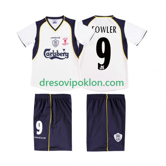 Liverpool FOWLER 9 LWP 2001 Retro Dres Gostujući 2002 Kratkih Rukava ,Muški