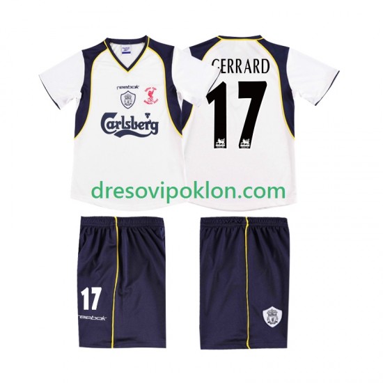 Liverpool GERRARD 17 LWP 2001 Retro Dres Gostujući 2002 Kratkih Rukava ,Muški