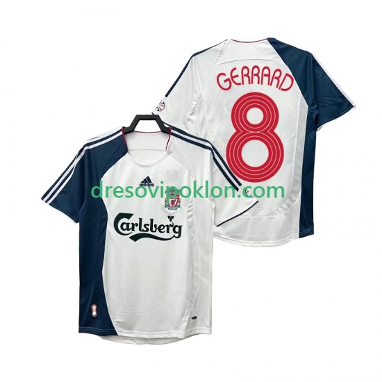 Liverpool GERRARD 8 Retro Dres Gostujući 2008 2006 Kratkih Rukava ,Muški