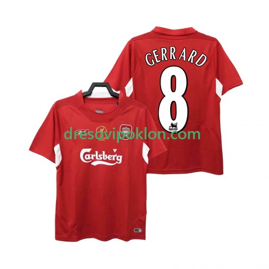 Liverpool GERRARD 8 2005 Retro Dres Domaći 2004 Kratkih Rukava ,Muški