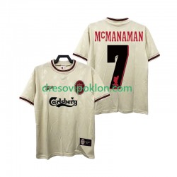 Liverpool MCMANAMAN 7 1996 1997 Retro Dres Gostujući Kratkih Rukava ,Muški