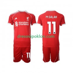Liverpool Mohamed Salah 11 Dres Domaći 2025-2026 Kratkih Rukava ,Dječji Komplet