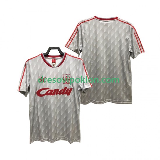 Liverpool 1989 1991 Retro Dres Gostujući Kratkih Rukava ,Muški