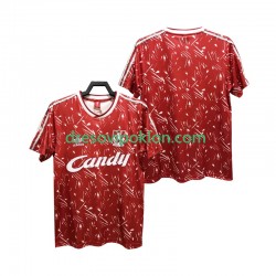 Liverpool 1989 1991 Retro Dres Domaći Kratkih Rukava ,Muški