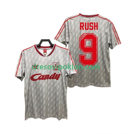 Liverpool Rush 9 1989 1991 Retro Dres Gostujući Kratkih Rukava ,Muški