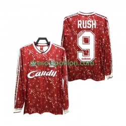 Liverpool Rush 9 1989 1991 Retro Dres Domaći Dugim Rukavima ,Muški