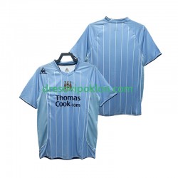Manchester City 2007 Retro Dres Domaći 2008 Kratkih Rukava ,Muški