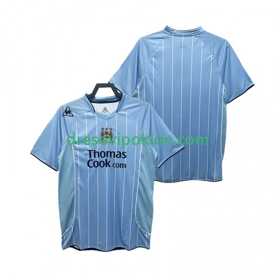 Manchester City 2007 Retro Dres Domaći 2008 Kratkih Rukava ,Muški