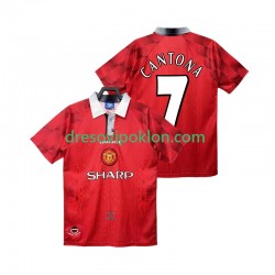 Manchester United CANTONA 7 1996 1997 Retro Dres Domaći Kratkih Rukava ,Muški