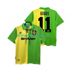 Manchester United GIGGS 11 1992 Retro Dres Gostujući 1994 Kratkih Rukava ,Muški