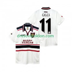 Manchester United GIGGS 11 Retro Dres Gostujući 1998 1999 Kratkih Rukava ,Muški