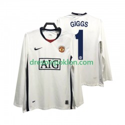 Manchester United GIGGS 11 Premier League 2009 Retro Dres Gostujući 2008 Dugim Rukavima ,Muški