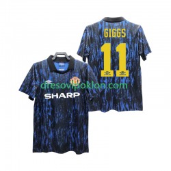 Manchester United GIGGS 11 1993 Retro Dres Domaći Kratkih Rukava ,Muški