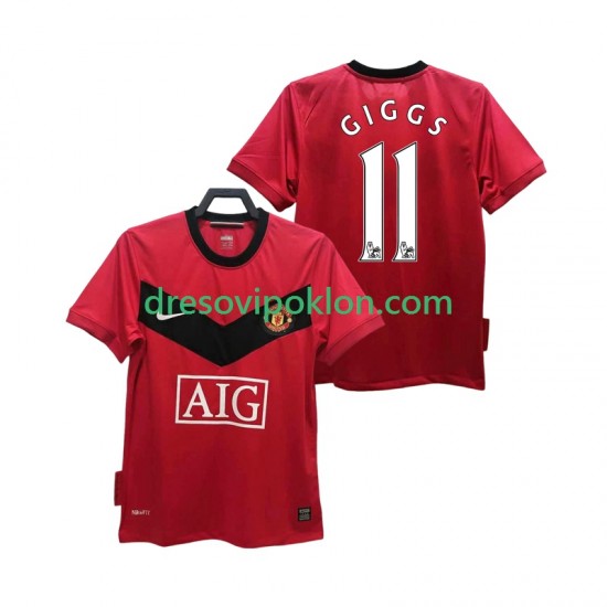 Manchester United GIGGS 11 2009 Retro Dres Domaći 2010 Kratkih Rukava ,Muški