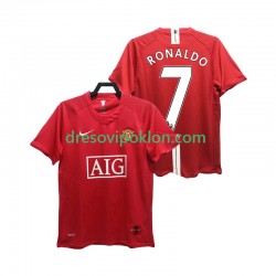 Manchester United RONALDO 7 Premier League 2007 Retro Dres Domaći 2008 Kratkih Rukava ,Muški