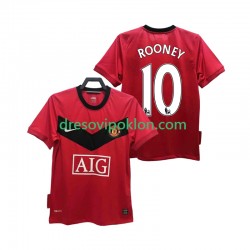 Manchester United ROONEY 10 2009 Retro Dres Domaći 2010 Kratkih Rukava ,Muški