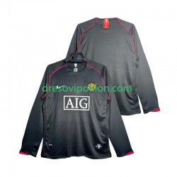 Manchester United 2007 Retro Dres Gostujući 2008 Dugim Rukavima ,Muški