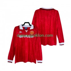 Manchester United 1992 Retro Dres Domaći 1994 Dugim Rukavima ,Muški