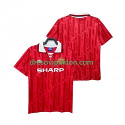 Manchester United 1992 Retro Dres Domaći 1994 Kratkih Rukava ,Muški