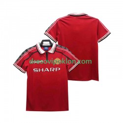 Manchester United Retro Dres Domaći 1998 1999 Kratkih Rukava ,Muški