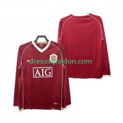 Manchester United 2007 Retro Dres Domaći 2006 Dugim Rukavima ,Muški