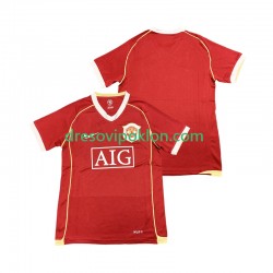 Manchester United 2007 Retro Dres Domaći 2006 Kratkih Rukava ,Muški