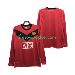 Manchester United 2009 Retro Dres Domaći 2010 Dugim Rukavima ,Muški
