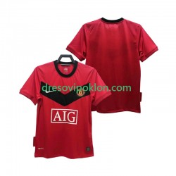 Manchester United 2009 Retro Dres Domaći 2010 Kratkih Rukava ,Muški