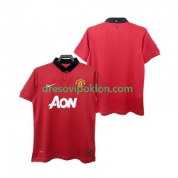 Manchester United 2013 2014 Retro Dres Domaći Kratkih Rukava ,Muški