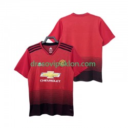 Manchester United 2018 2019 Retro Dres Domaći Kratkih Rukava ,Muški