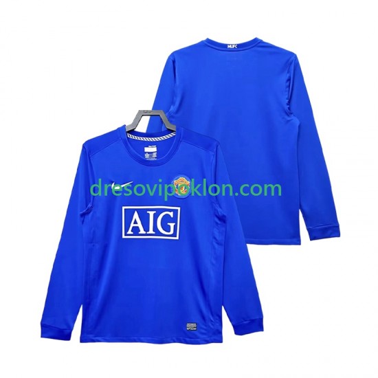 Manchester United 2009 Retro Dres Treći 2008 Dugim Rukavima ,Muški