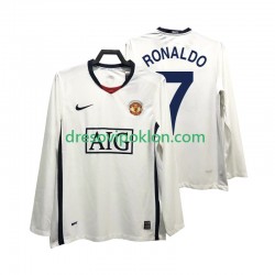 Manchester United Ronaldo 7 Premier League 2009 Retro Dres Gostujući 2008 Dugim Rukavima ,Muški