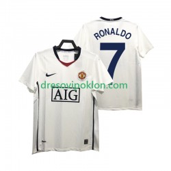 Manchester United Ronaldo 7 Premier League 2009 Retro Dres Gostujući 2008 Kratkih Rukava ,Muški